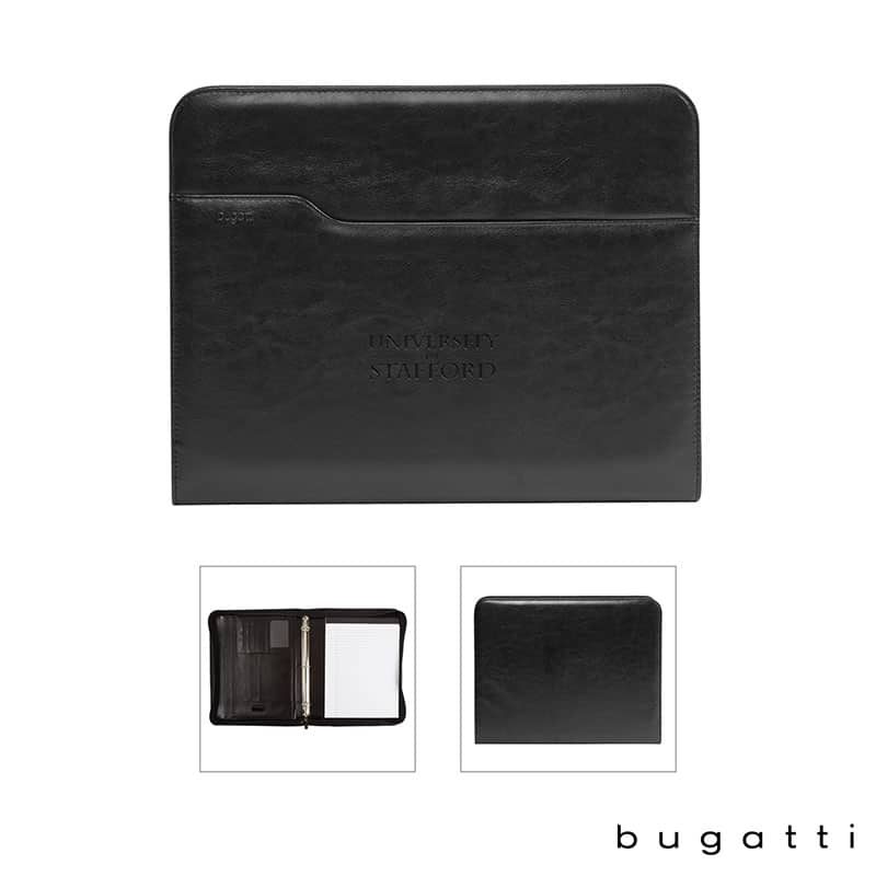 Custom Bugatti 3-Ring Binder Padfolio