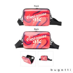 Custom Bugatti Customizable Wide Crossbody Case