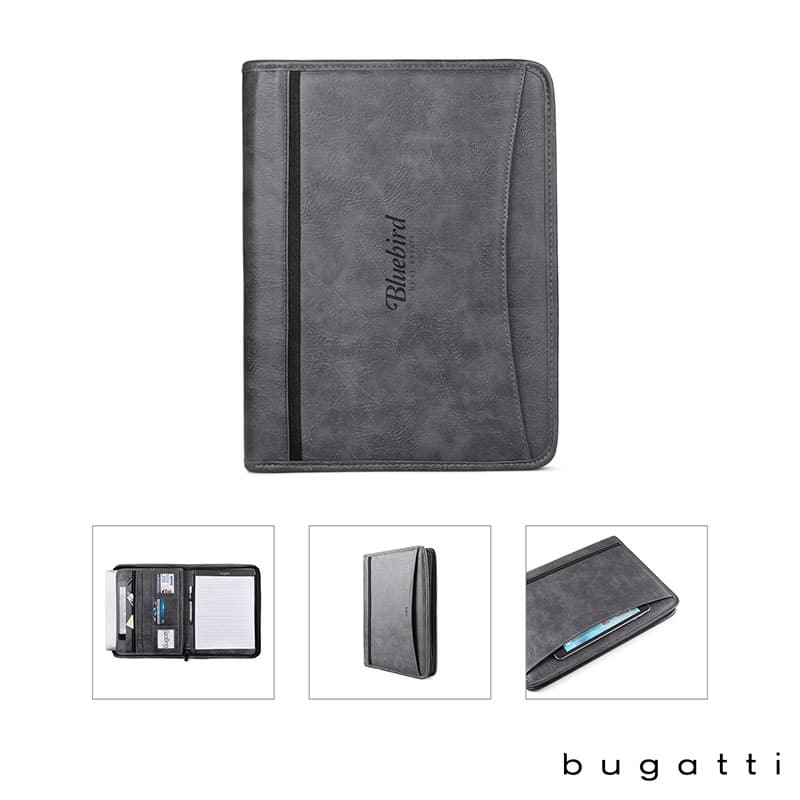 Custom Bugatti Valentino Letter Size Padfolio