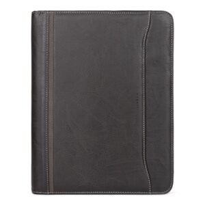 Custom Bugatti Valentino Ring Binder Vegan Leather - Brown