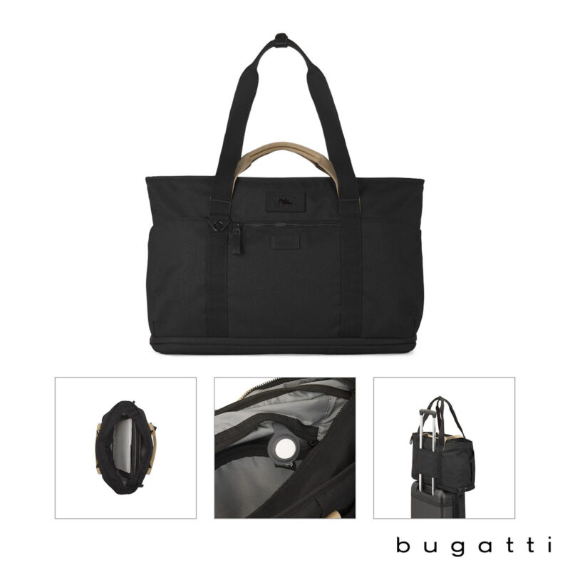 Custom Bugatti Vacilando Laptop Travel Tote Bag