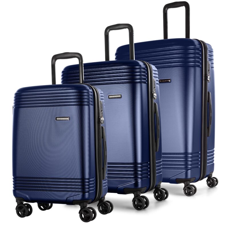 Custom Bugatti Nashville- 3 Pcs Hard Luggage Set -Navy